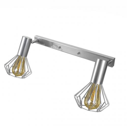 Світильник лофт MSK Electric Diadem настінно-стельовий NL 22151-2 CR хром Світильник лофт MSK Electric Diadem настінно-стельовий NL 22151-2 CR хром