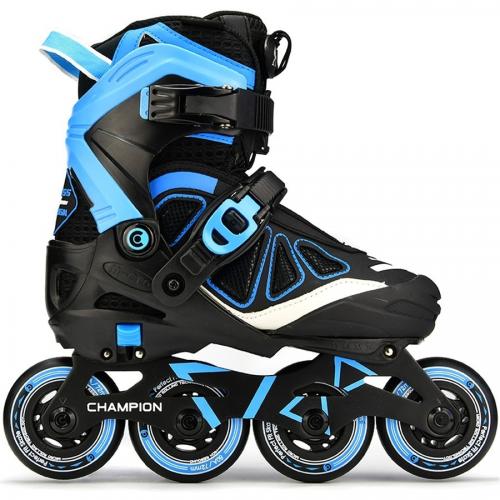 Ролики дитячі Micro Champion 37-40 Чорний-Синій Ролики дитячі Micro Champion 37-40 Чорний-Синій