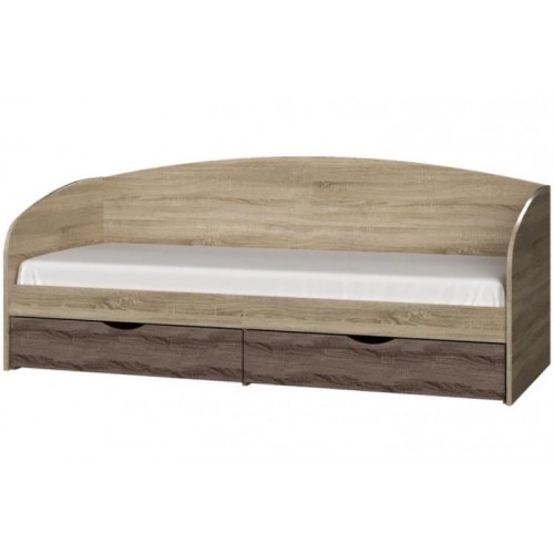 Ліжко Комфорт із ящиками Еверест сонома трюфель Ліжко Комфорт із ящиками Еверест сонома трюфель