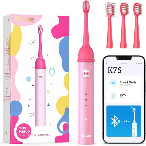 Дитяча електрична зубна щітка Bitvae Smart K7S Kids Pink Дитяча електрична зубна щітка Bitvae Smart K7S Kids Pink