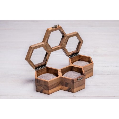 Шкатулка для зберігання наручних годинників ecoWalnut 7.8х27.1х14.1 см Шкатулка для зберігання наручних годинників ecoWalnut 7.8х27.1х14.1 см
