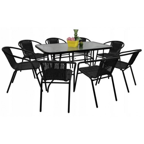 Стіл Kontrast Bergamo Black 120*70*70 см Стіл Kontrast Bergamo Black 120*70*70 см