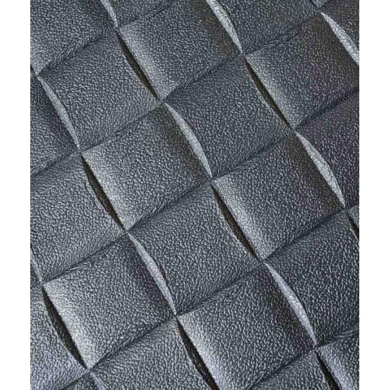 Самоклеюча декоративна 3D панель Loft-Expert лоза графіт 700x700x5 мм