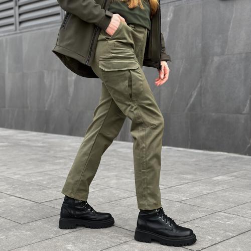 Штани-карго жіночі тактичні Pobedov Tactical V2 358878 M Хакі (00000005984) Штани-карго жіночі тактичні Pobedov Tactical V2 358878 M Хакі (00000005984)