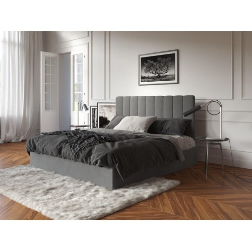 Ліжко BNB BacardiDesign без підйомного механізму 160x190 сірий в інтернет супермаркеті PbayMarket!
