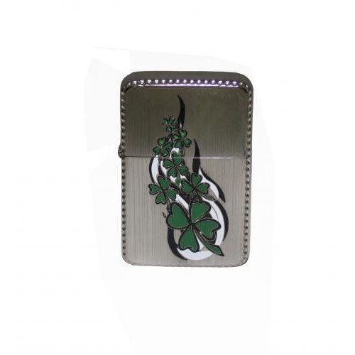 Запальничка бензинова STAR CLOVER Silver (23565STAR) Запальничка бензинова STAR CLOVER Silver (23565STAR)