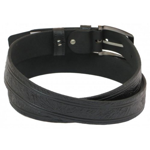 Шкіряний ремінь Skipper 110-130 x 3.5 см Чорний (1000-35) Шкіряний ремінь Skipper 110-130 x 3.5 см Чорний (1000-35)