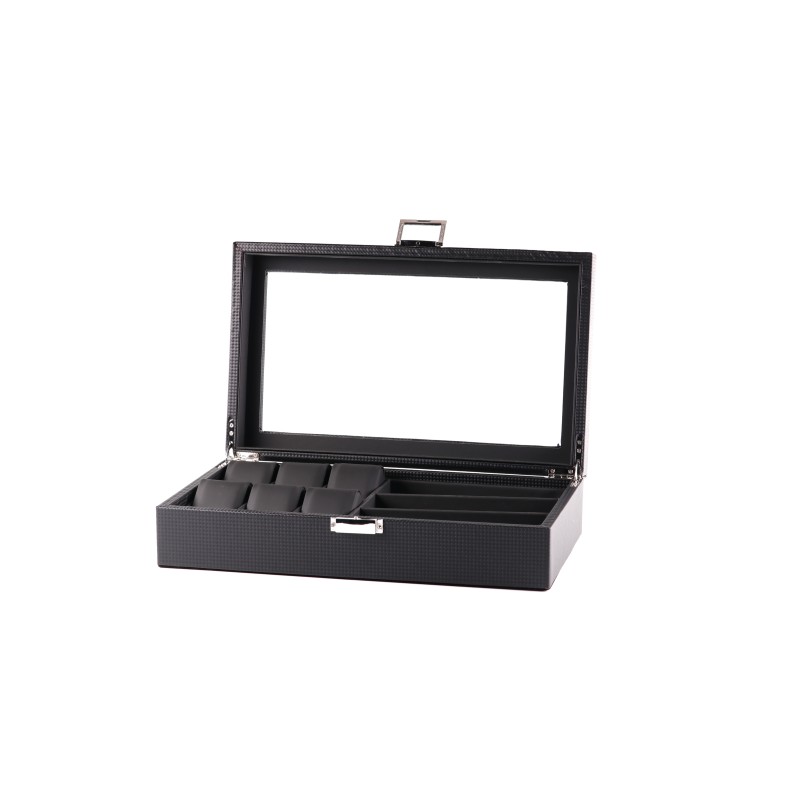 Шкатулка для зберігання годинників Craft 6W.3SGL.BL Чорний