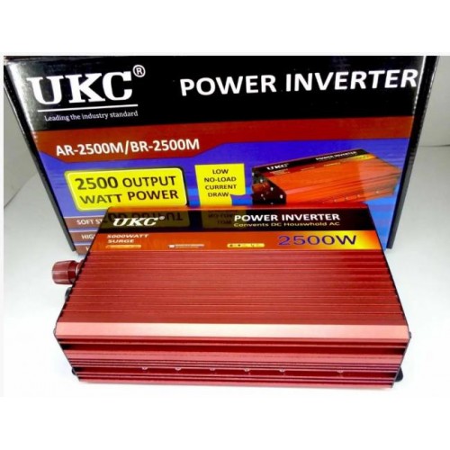 Перетворювач UKC AC/DC AR 2500W 12V інвертор (1756375508)