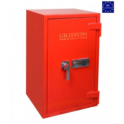 Сейф злостійкий Griffon CLE III.95.E COMBI GLOSS RED Сейф злостійкий Griffon CLE III.95.E COMBI GLOSS RED