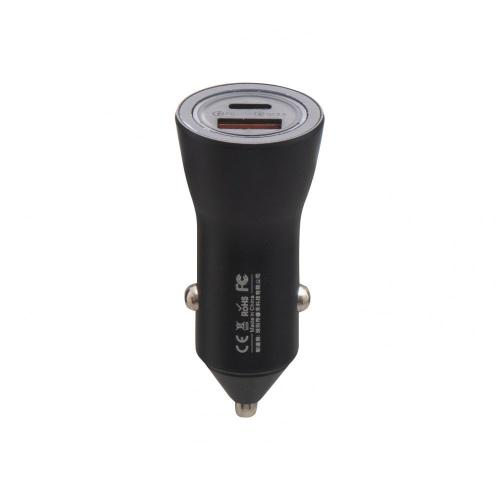 Авто зарядний пристрій Remax RCC107 36w PD QC Чорний Авто зарядний пристрій Remax RCC107 36w PD QC Чорний