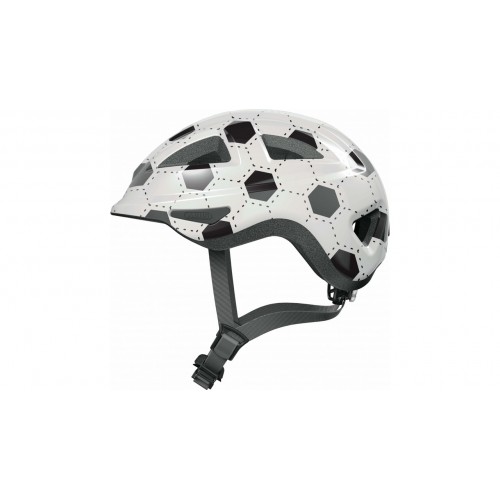 Велосипедний дитячий шолом ABUS ANUKY 2.0 S 46–51 White Football в інтернет супермаркеті PbayMarket!