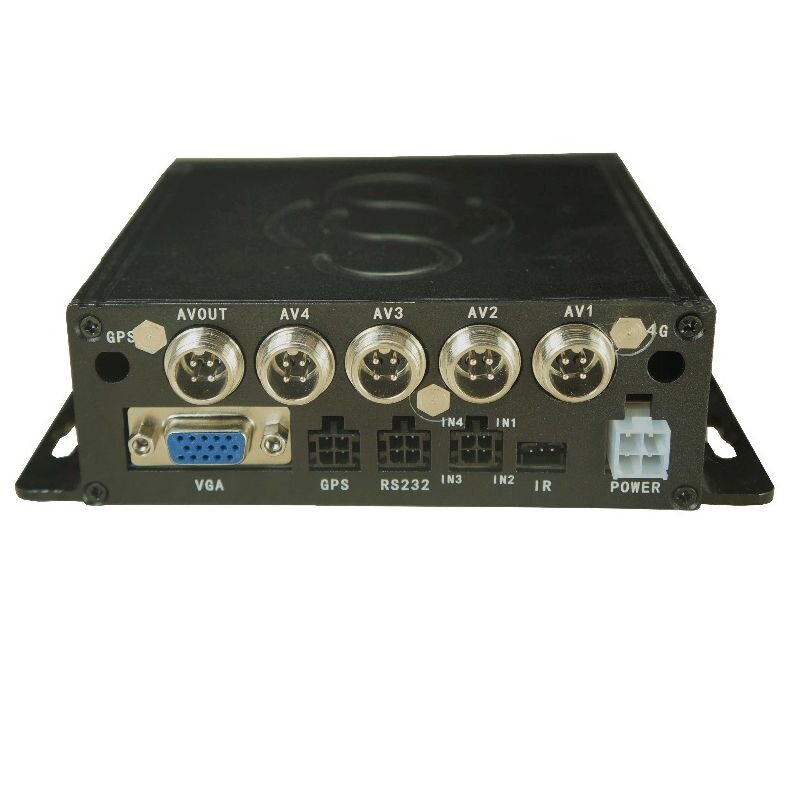 Автомобільний відеореєстратор на 4 камери для автобусів, вантажівок Brandoo MDVR, російське меню