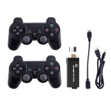 Телевізійна ігрова приставка Gen Game Mini Stick 4k HDMI із двома бездротовими геймпадами 2.4G із вбудованими іграми Dendy Sega Аркадні ігри Game Boy Nintendo Atari PlayStation 1