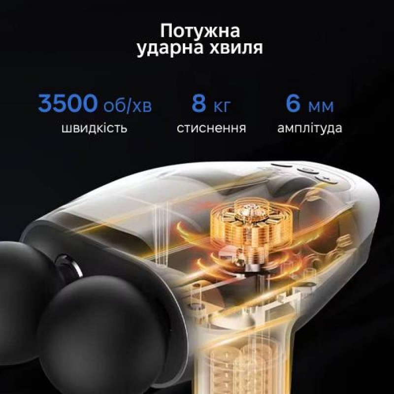 Масажер перкусійний Inspire SL-921 Grey