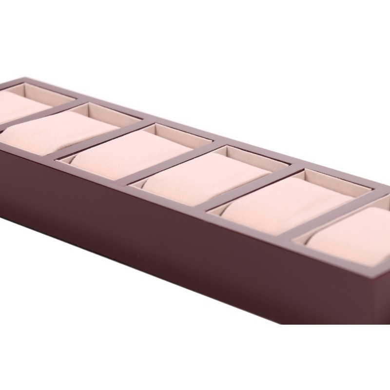 Органайзер для зберігання годинників Craft 6TRAY.BL Коричневий