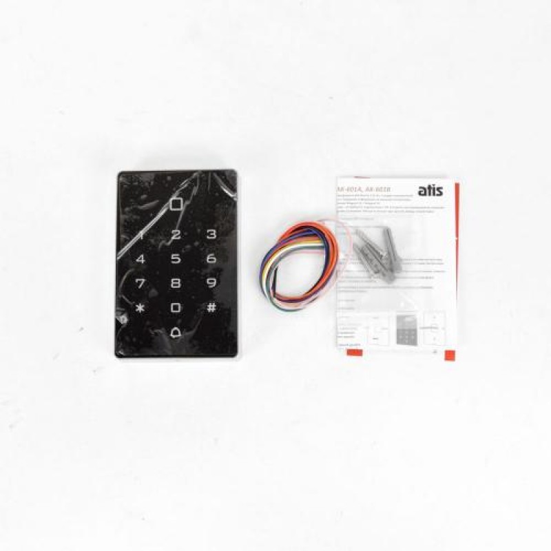 Комплект контролю доступу з кодовою клавіатурою ATIS AK-602B, блоком живлення Full Energy BGM-123Pro 12 В/3 А, електромеханічним замком ATIS Lock SS