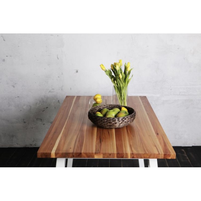 Обідній стіл у стилі Loft NS-1105 780x1400x700 мм Белый