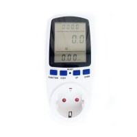 Енергометр ватметр вольтметр амперметр розетка Intertek Cat 2 3680W