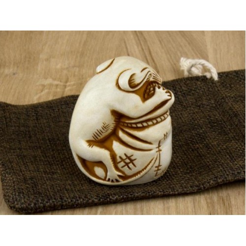 Нецке Пацюк на мішку Netsuke charm Гіпс 5.2x4.5x4.2 см (00752) в інтернет супермаркеті PbayMarket!