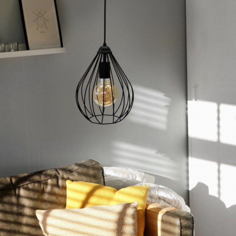 Світильник підвісний у стилі лофт MSK Electric Kaplya NL 2229