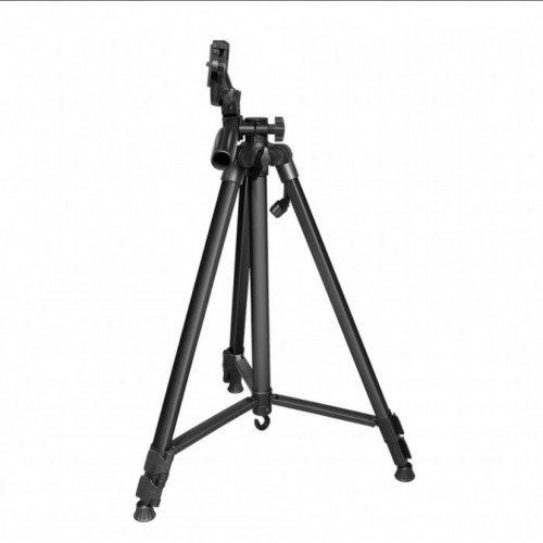 Штатив для камери та телефону TRIPOD 380A 0.5 м -1.35 м Чорний