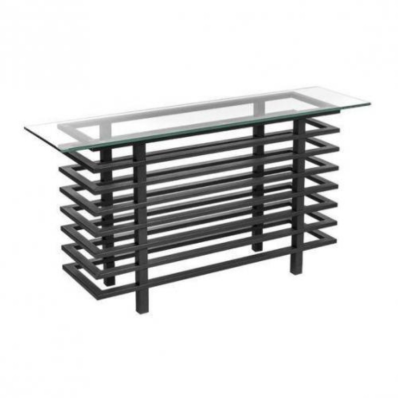 Консоль для дому в стилі Loft NS-370 990x1200x400 мм Черный