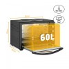 Електропіч First 60 л Чорний FA-5045-5