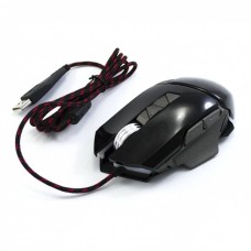 Ігрова комп'ютерна провідна мишка з підсвічуванням Jedel GM770 USB Чорна