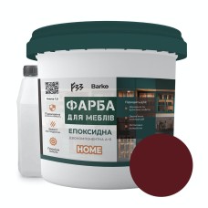 Епоксидна фарба для меблів Barko 1 кг Вишневий (Barko_red1)