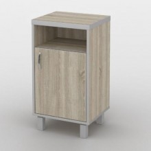 Тумба офісна Тиса Мебель ТМ-107 1 Сонома 76x35x40 см