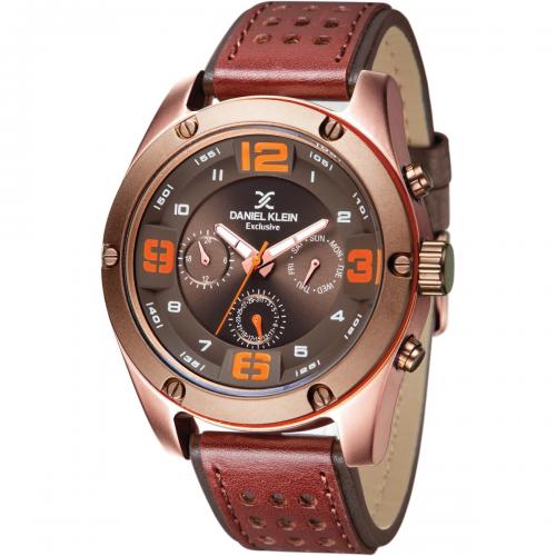 Годинник Daniel Klein DK11239-5 Коричневий Годинник Daniel Klein DK11239-5 Коричневий