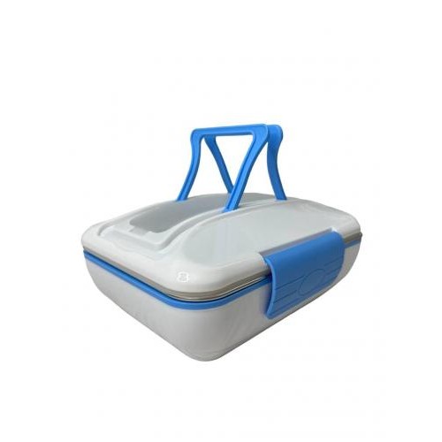 Ланч-бокс електричний з підігрівом від мережі 220 V 820 мл Lunch Box Синій (1936363251) в інтернет супермаркеті PbayMarket! Ланч-бокс електричний з підігрівом від мережі 220 V 820 мл Lunch Box Синій (1936363251) в інтернет супермаркеті PbayMarket!
