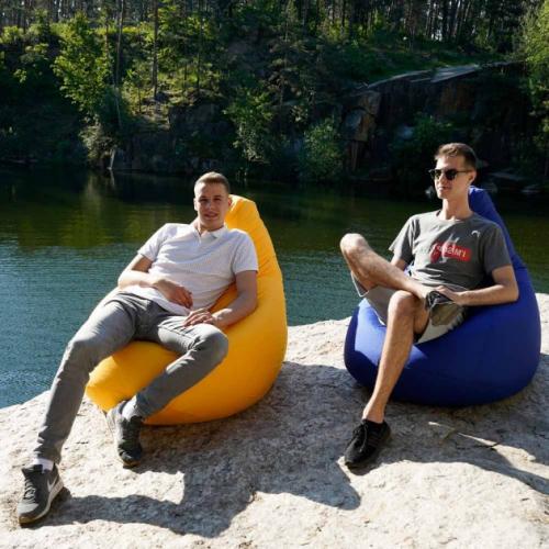 Крісло Мішок Груша Оксфорд 120х85 Студія Комфорту Стандартний розмір синій Крісло Мішок Груша Оксфорд 120х85 Студія Комфорту Стандартний розмір синій