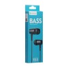 Дротові навушники вакумні з мікрофоном Celebrat 3.5 mm G13 Bass sterreo 1.2 m Black