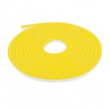 Силіконова стрічка NEON 5 метрів 12V-220V LED 0764 Yellow