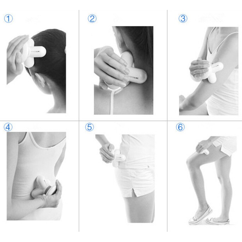 Вібраційний міні масажер Mimo Ручний масажер Рожевий