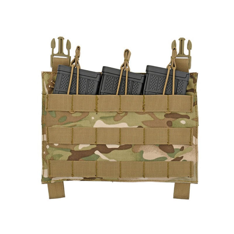 Підсумок з пряжкою 8FIELDS Triple Rifle Pouch 25х18 см Multicamo