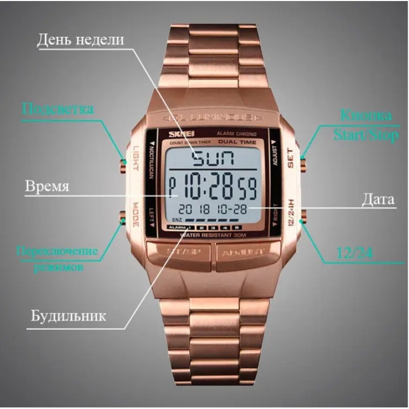 Спортивний годинник Skmei Illuminator 1716214357