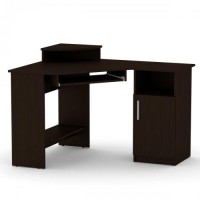 Стіл кутовий Компаніт СУ-1 120х90х87 см Венге темний Стіл кутовий Компаніт СУ-1 120х90х87 см Венге темний
