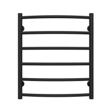 Рушникосушарка водяна Класік П6 500х600 Deffi Чорний (C.DK.60.50.6.B.A)