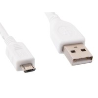 Кабель Cablexpert (CCP-mUSB2-AMBM-W-1M) USB2.0(М) - microUSB(M), Premium, білий, 1м
