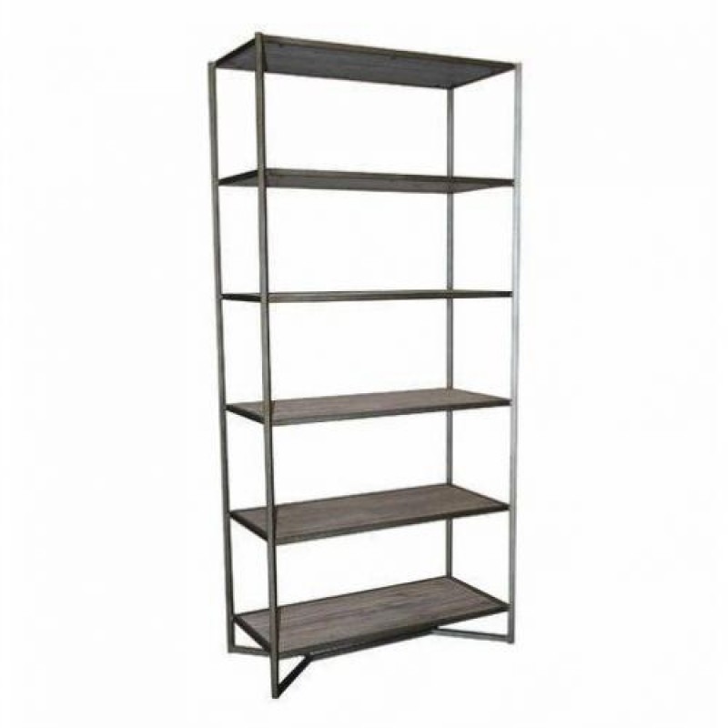 Стелаж для зберігання в стилі Loft NS-1888 2180x800x350 мм Черный