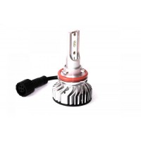 Комплект LED ламп AllLight F2 H11 50W 6500K 7000lm з вентиляторами (Philips technology)