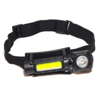 Ліхтар акумуляторний налобний HeadLight WJ-988 3W+COB3W Ліхтар акумуляторний налобний HeadLight WJ-988 3W+COB3W