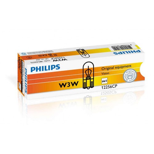 Автолампа ук. PHILIPS 12256CP W3W 12V 3W W2, 1X9, 5d в інтернет супермаркеті PbayMarket!