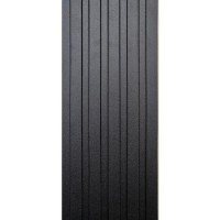 Декоративна стінова рейка Sticker Wall WPC 3000x150x9 мм Антрацит (SW-00001869)