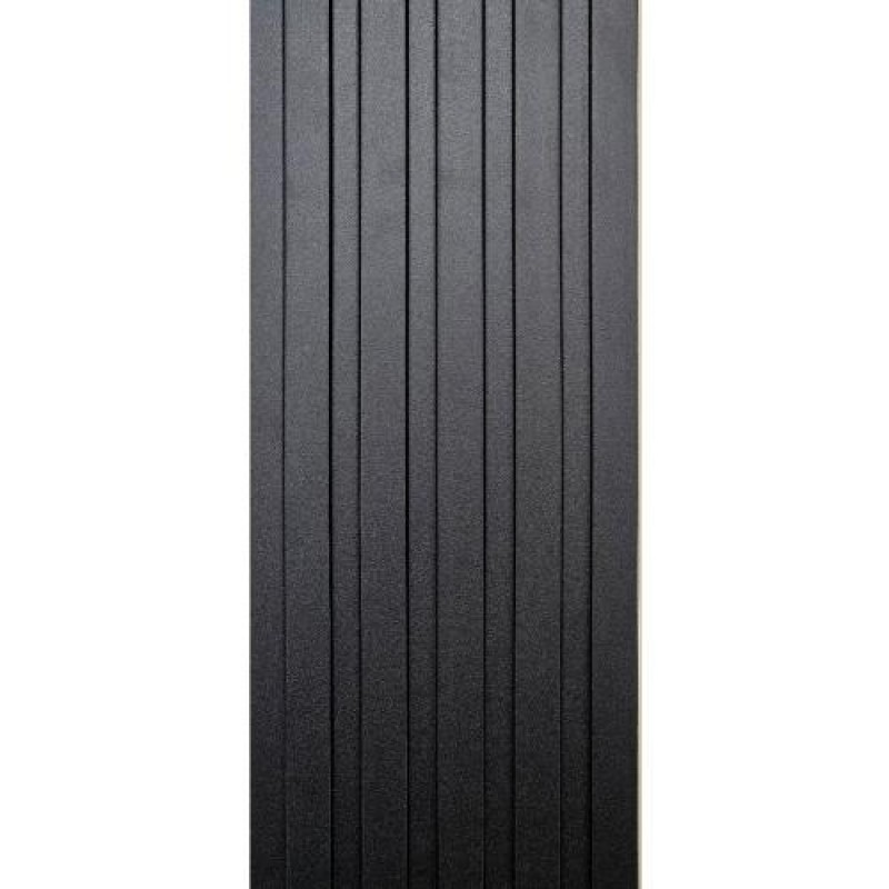 Декоративна стінова рейка Sticker Wall WPC 3000x150x9 мм Антрацит (SW-00001869)