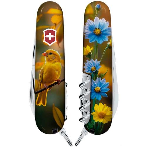 Складаний ніж Victorinox Spartan Ukraine 91 мм 13 функцій Золота пташка (1.3603.7_T3170pw) Складаний ніж Victorinox Spartan Ukraine 91 мм 13 функцій Золота пташка (1.3603.7_T3170pw)