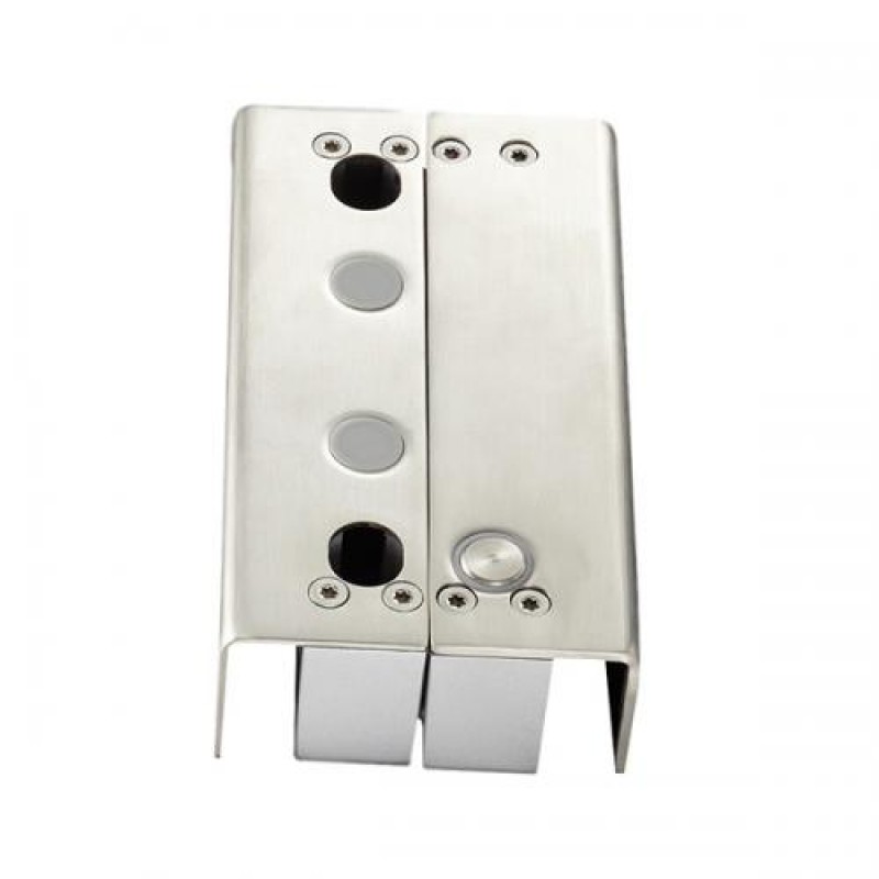 Замок ригельний YB-500U(LED) на скляні двері без рами